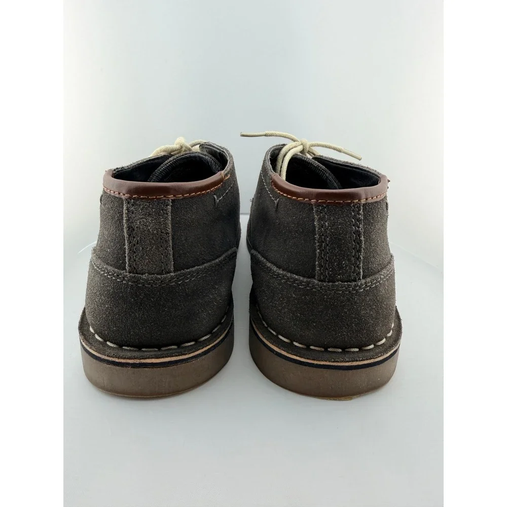 Kenneth Cole Reaction Desert Wind Suede Chukka Boots Charcoal Gray Mens 10.5 M